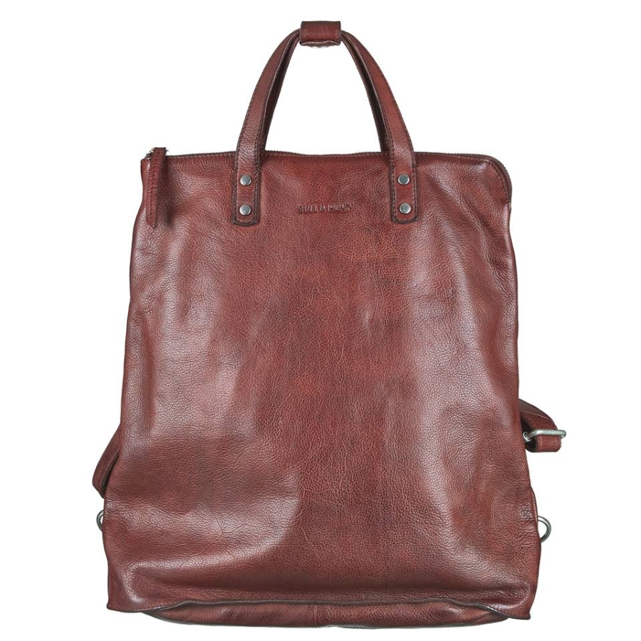 SHOPPER BACKPACK COGNAC Rucksacktasche